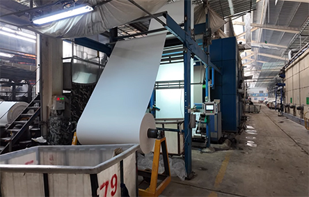Greige fabric processing video