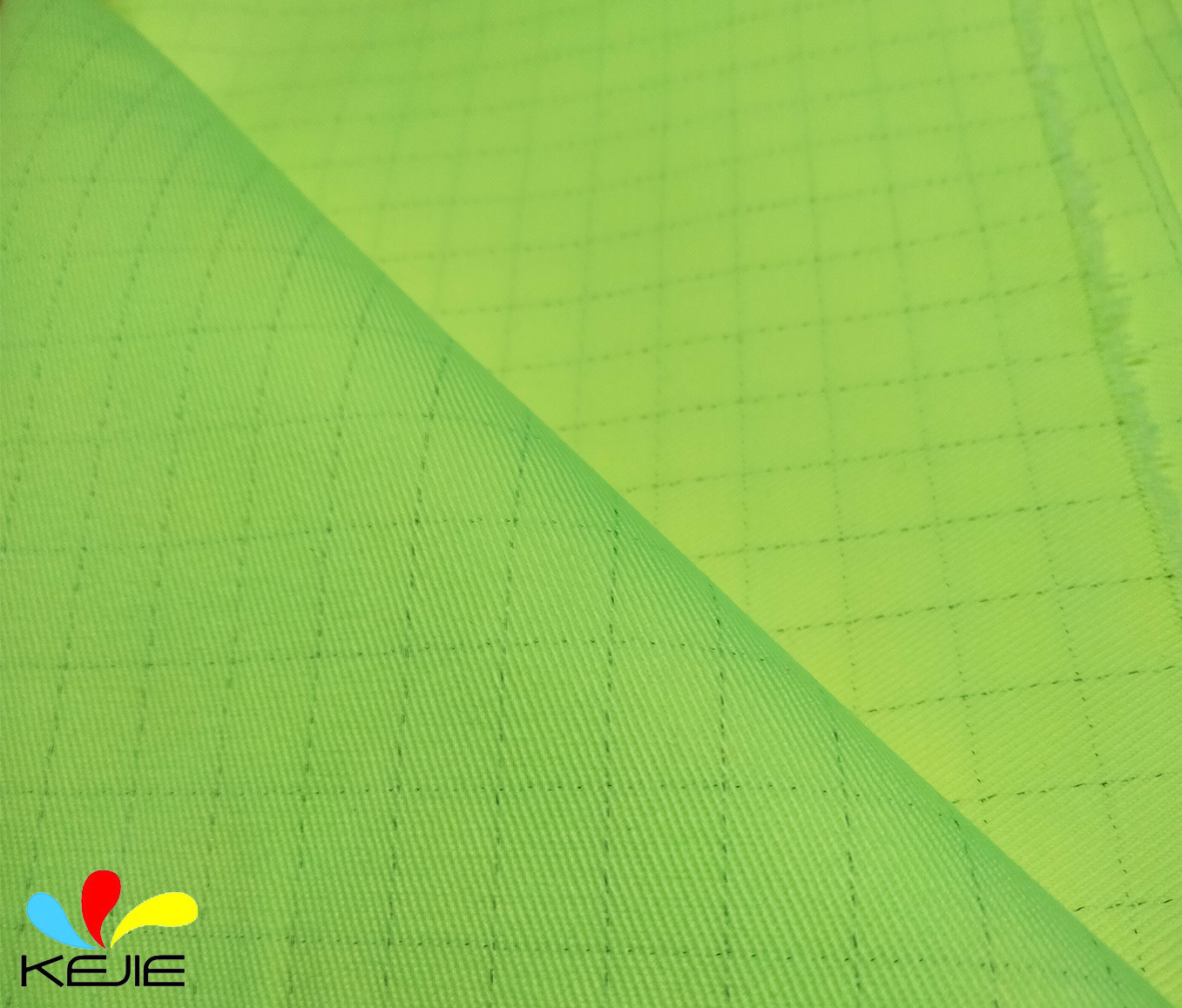 EN20471 Functional Hi Vis Fabric Fluorescent Fabric Reflective Fabric For Coverall