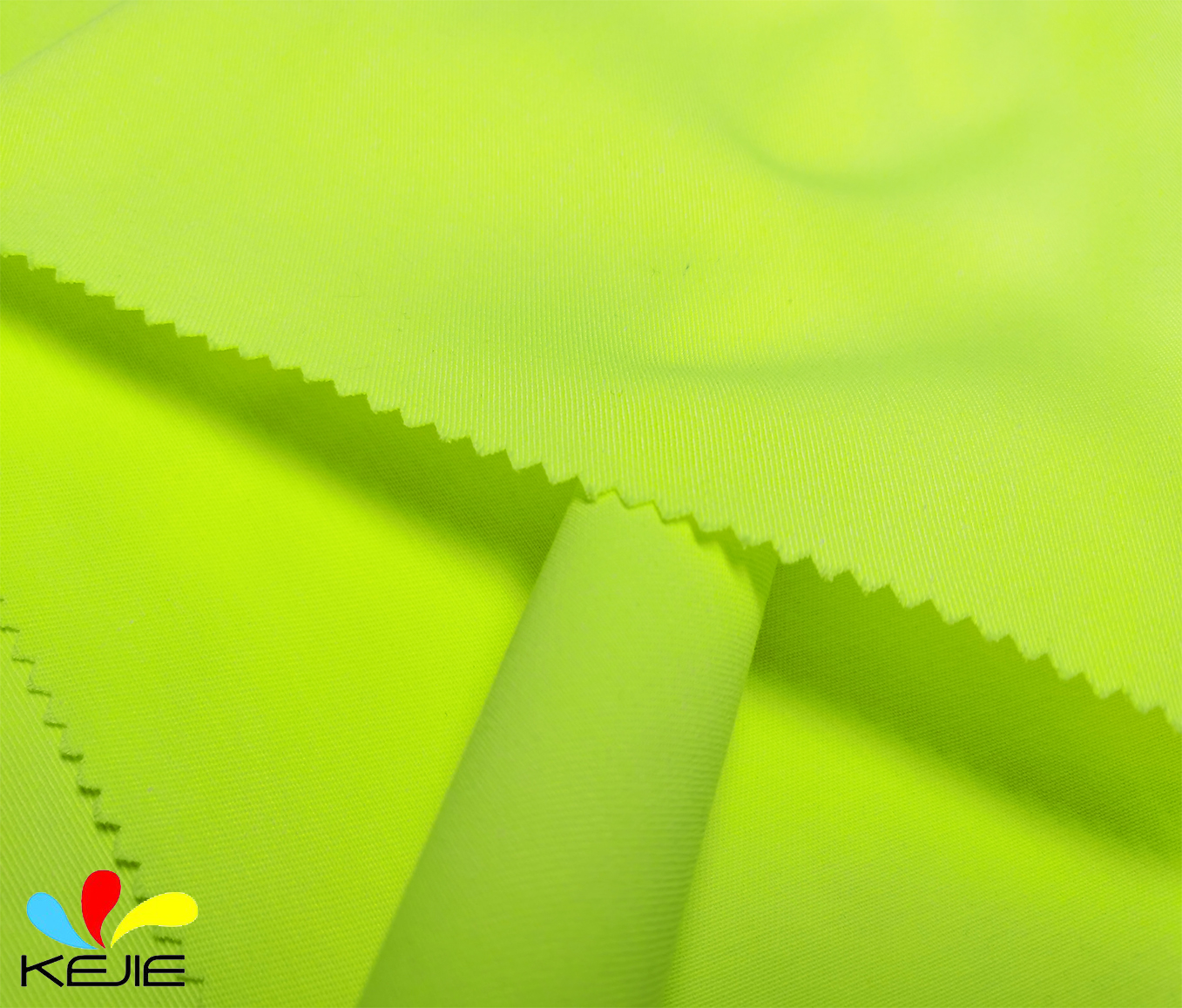 EN20471 Functional Hi Vis Fabric Fluorescent Fabric Reflective Fabric For Coverall