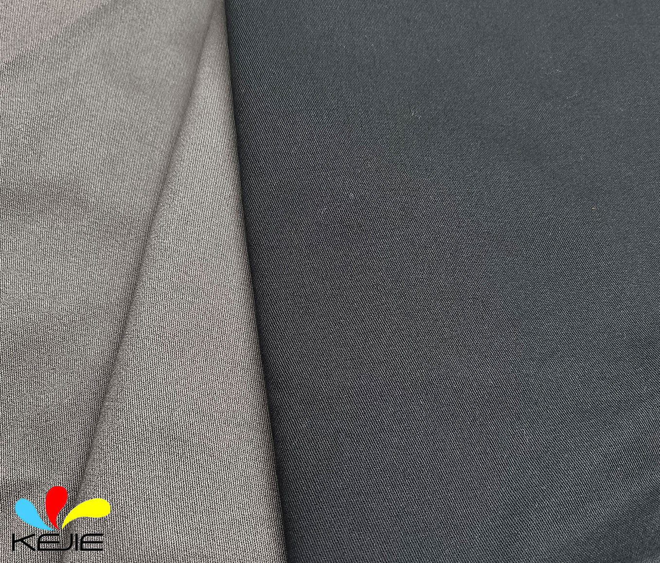 Wholesale Woven 98% Cotton 2% Spandex Peached Stretch Twill Fabric Elastane Cotton for Men's Trousers