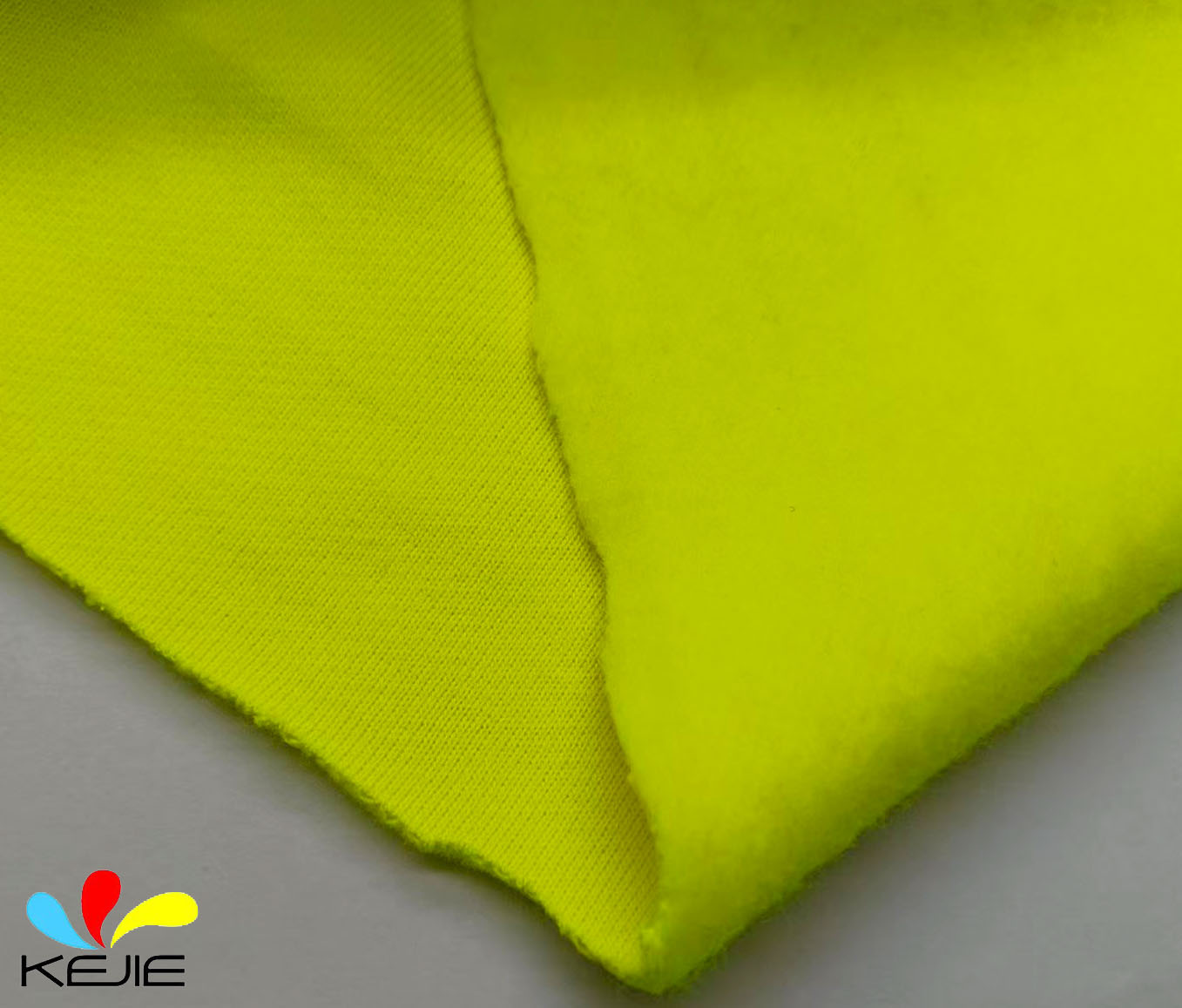 Hi Vis Flame-Retardant Fluorescent Modacrylic Cotton Knitted Fabric