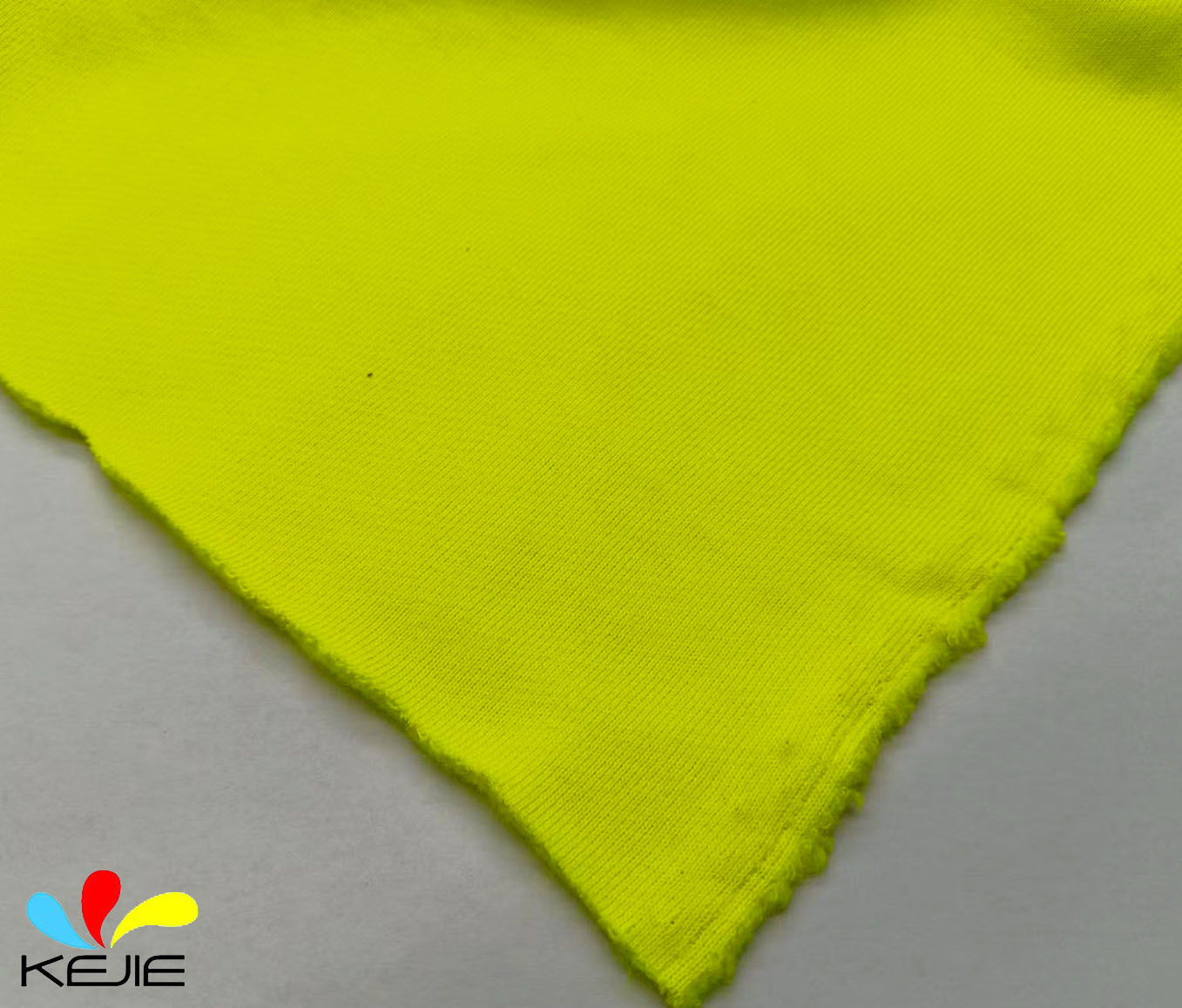 Hi Vis Flame-Retardant Fluorescent Modacrylic Cotton Knitted Fabric