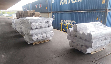 Xinxiang Kejie Textile’s Flame Retardant Fabric Successfully Shipped to Haiphong, Vietnam