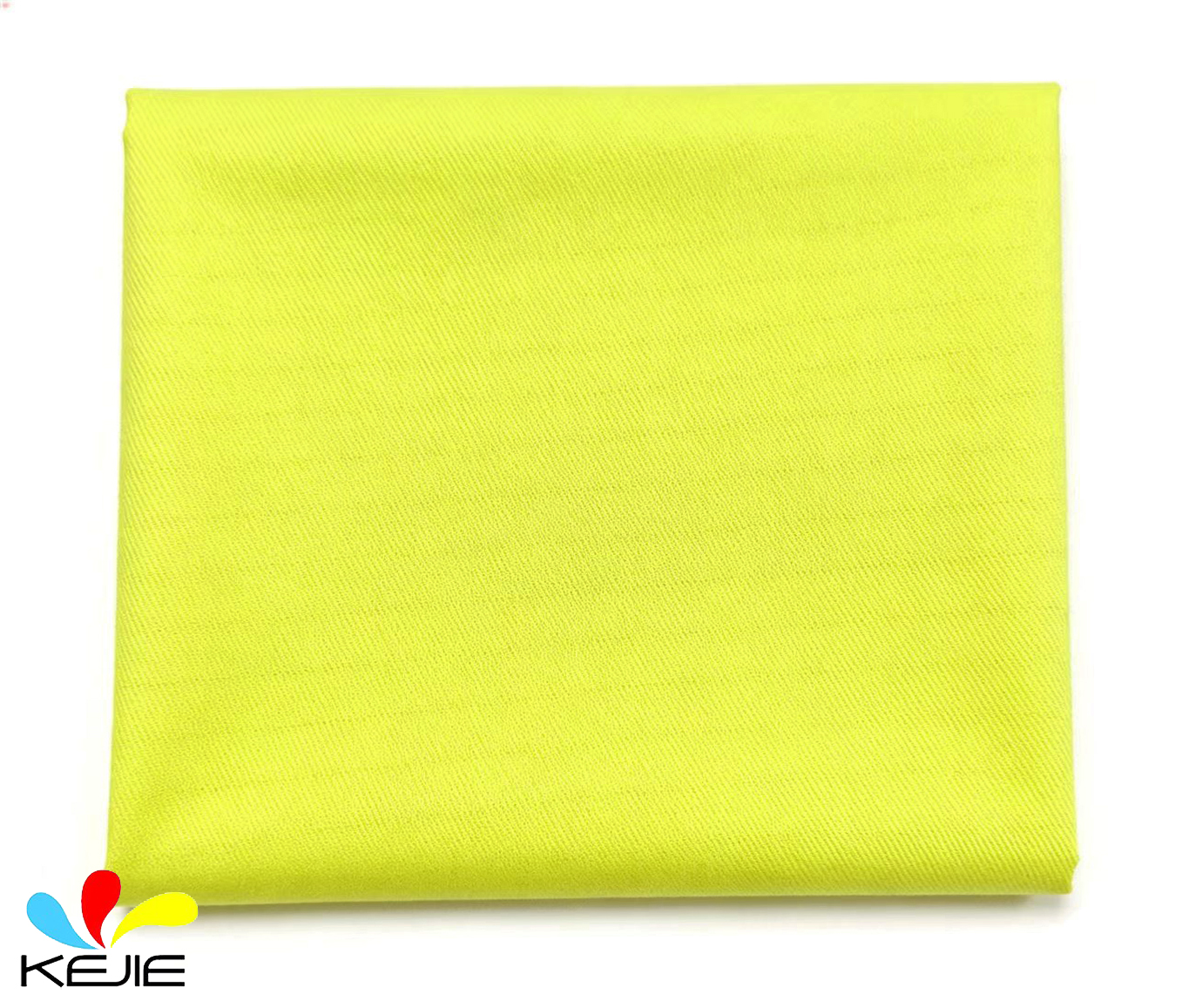 Cotton FR Fluorescent Yellow Fabric High-Vis Yellow Fabric For Worker Protection