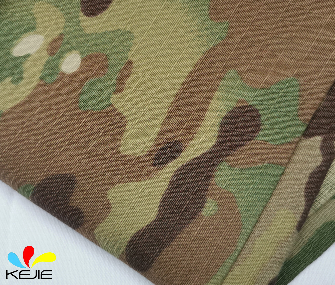 Cotton Nylon Ripstop Camouflage Fabric for Field Uniforms