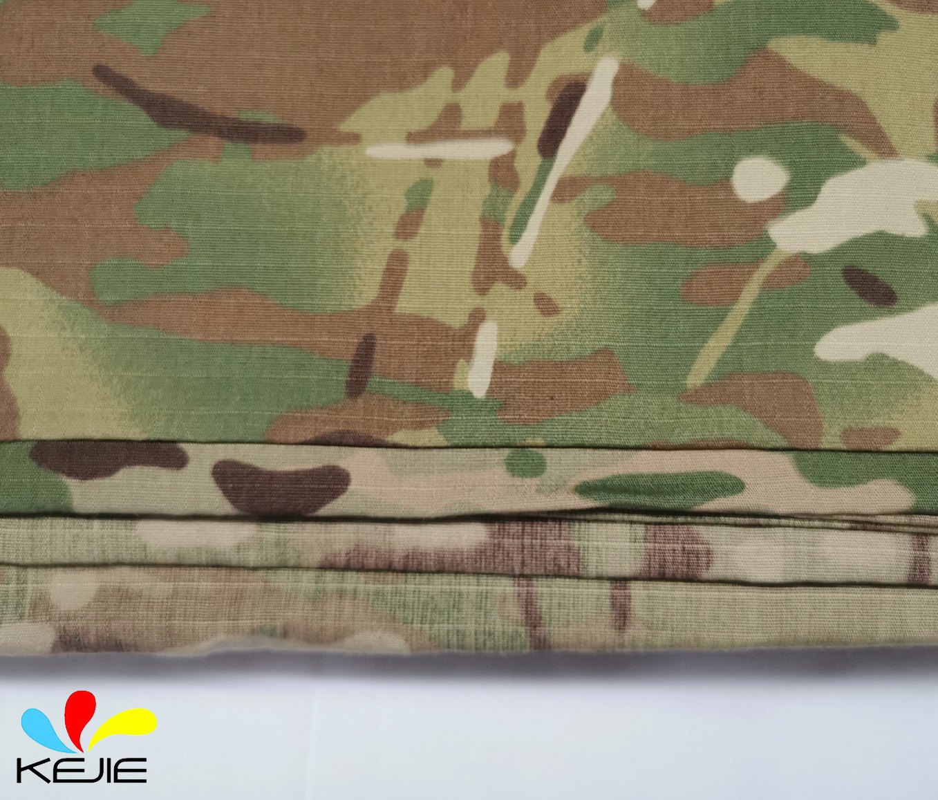Cotton Nylon Ripstop Camouflage Fabric for Field Uniforms