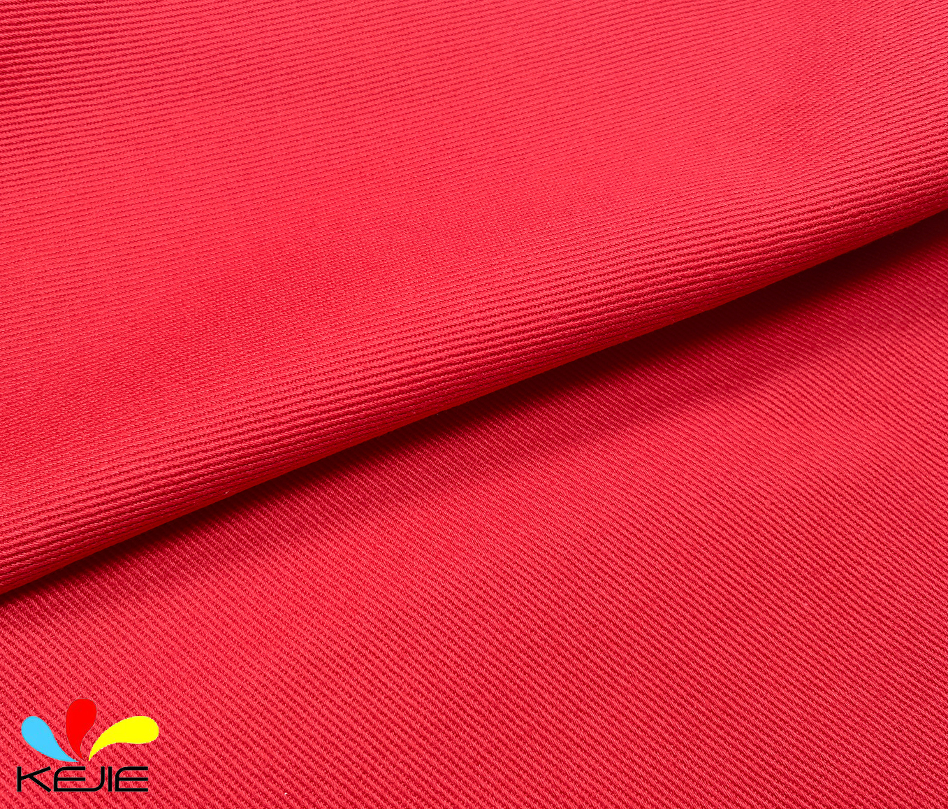 Cotton Fire Resistant Twill Fabric Durable Self-Extinguishing for Workwear
